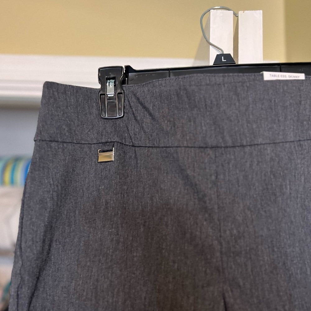 Dark Gray Heather 14P pull-on Skinny Pants